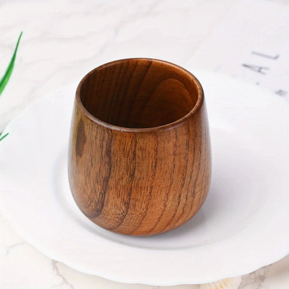 Handmade Red Jujube Wood Cup – Natural Wooden Tea & Coffee Mug, Eco-Friendly Drinkware for Home & Kitchen