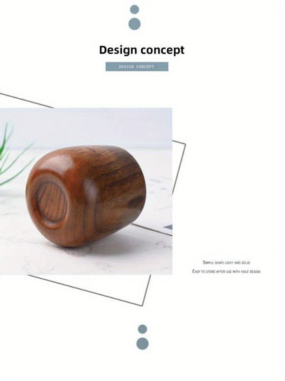 Handmade Red Jujube Wood Cup – Natural Wooden Tea & Coffee Mug, Eco-Friendly Drinkware for Home & Kitchen