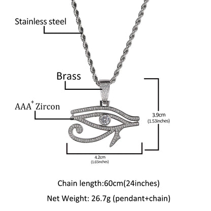 Ancient Egypt-Inspired Necklace – Eye of Horus Pendant Jewelry